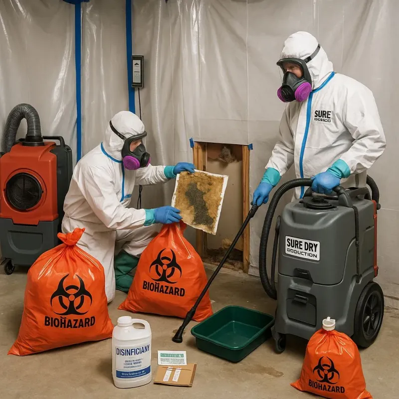 Contaminated Water Handling Protocols process in Anderson, CA