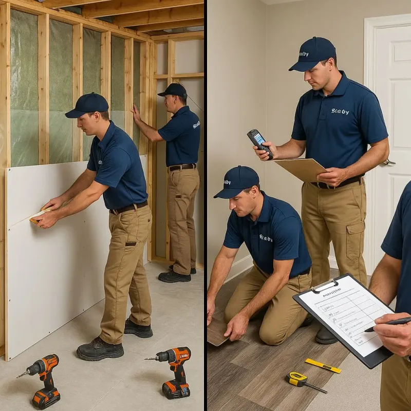 Repairs and Reconstruction process in Anderson, CA